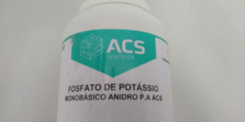 Fosfato De Potássio Monobasico P a Acs Fr 500 G Marca Acs Precisão