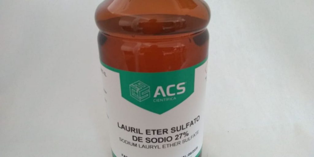 Lauril Eter Sulfato De Sódio 27% Fr 1 Litro Marca Acs – Precisão Absoluta